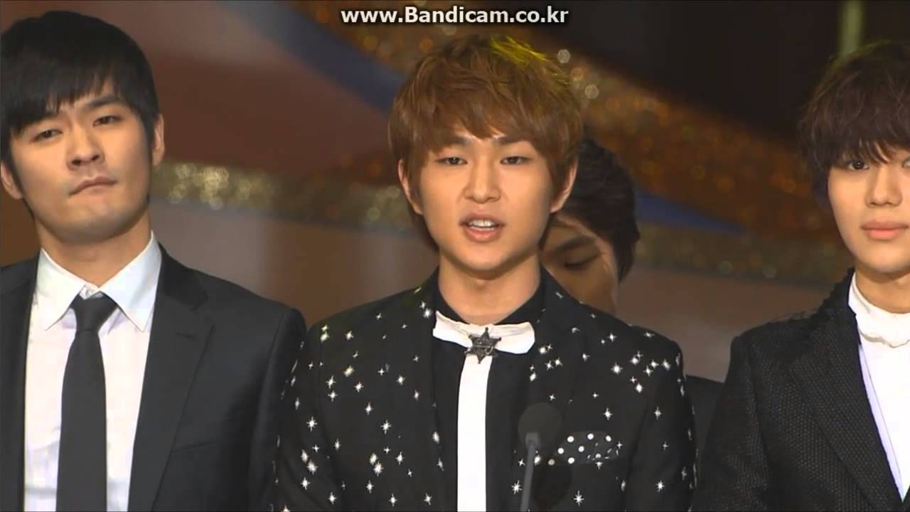 121119 대중문화예술상 shinee 문화체육관광부장관 표창상 수상