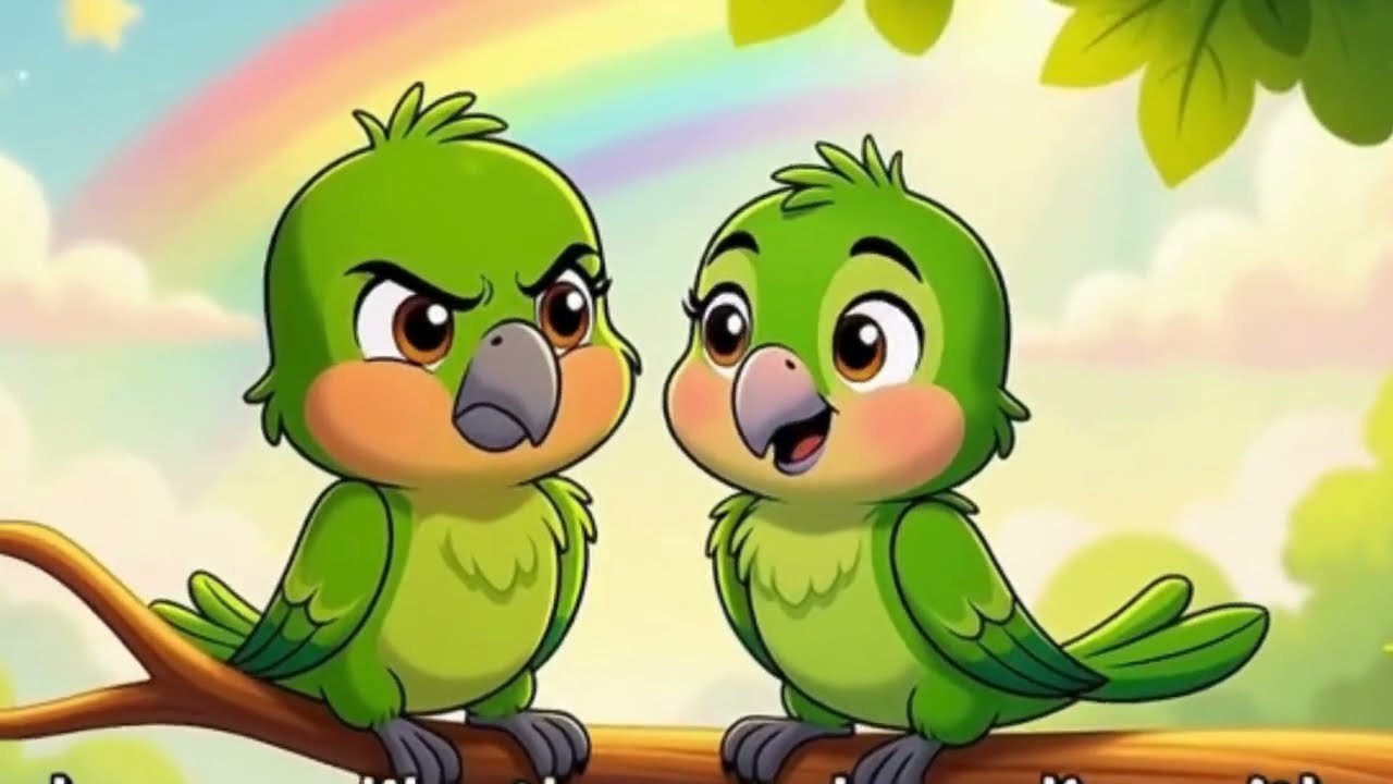 KIDS BEDTIME STORY MALAYALAM/ നല്ല തത്തയും ചീത്ത തത്തയും