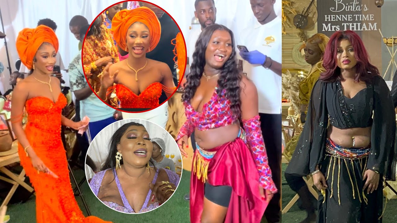 Henné Time Mariage bébé Binta Ndeye Ndiaye Banaya et Awa Banaya débarque et explose la scène….