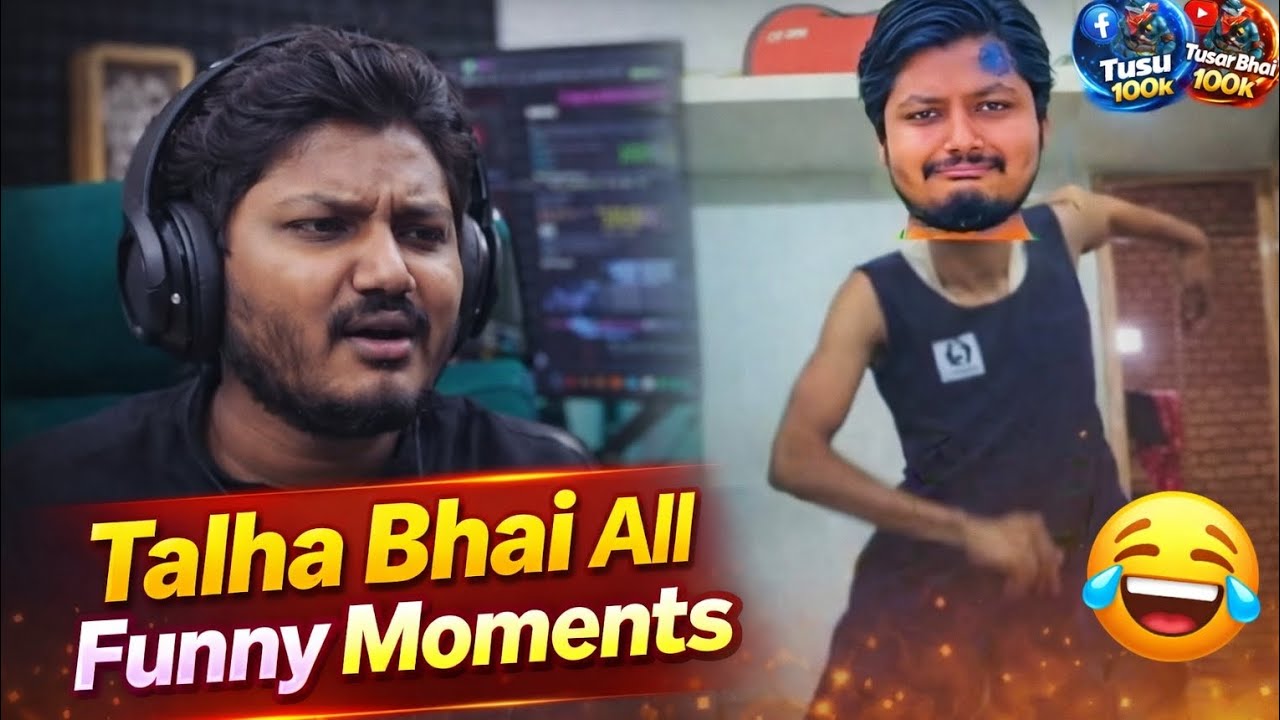 Talha Bhai All Funny Moments 😂🔥 | Best Comedy Compilation | Bangla Funny Video