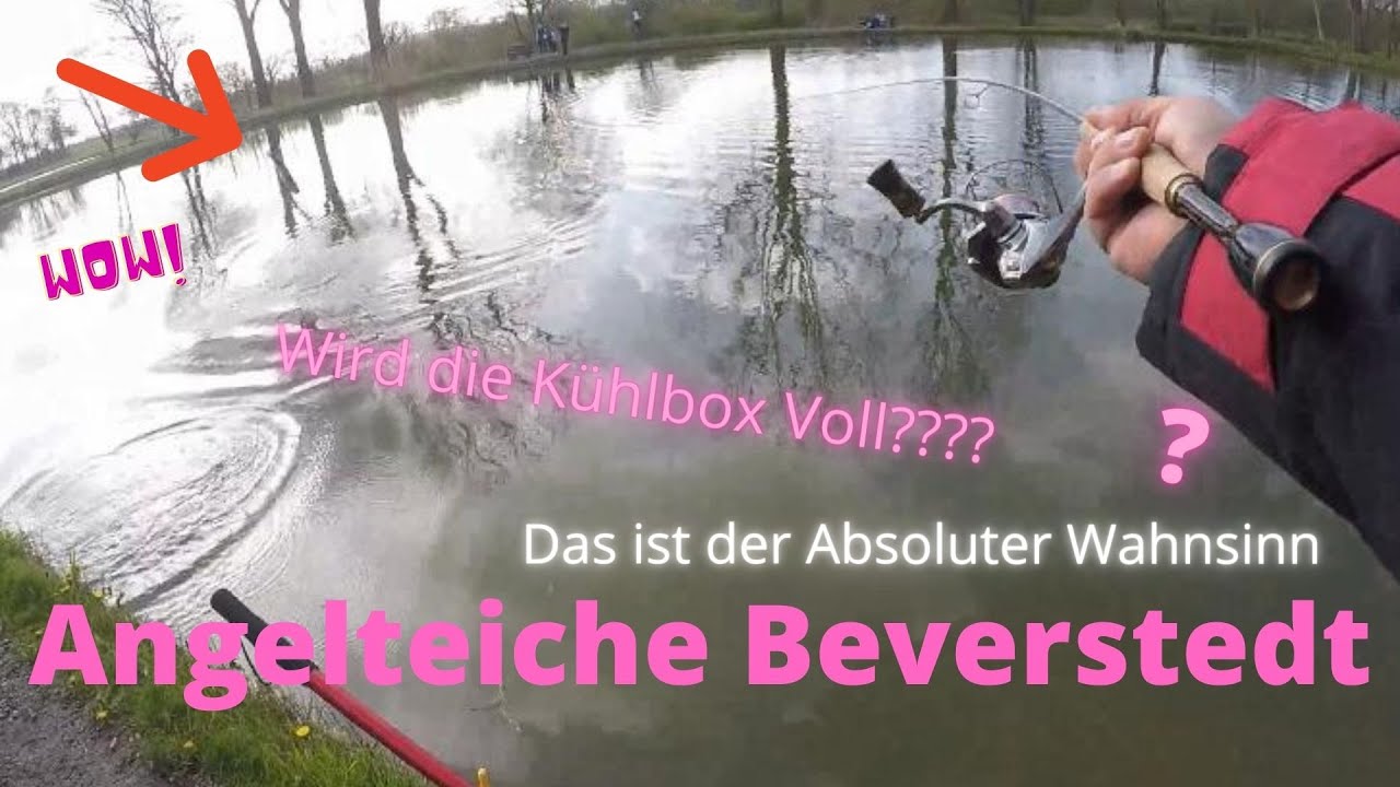 Angelteiche Beverstedt Der Twister rettet mir den Fisch