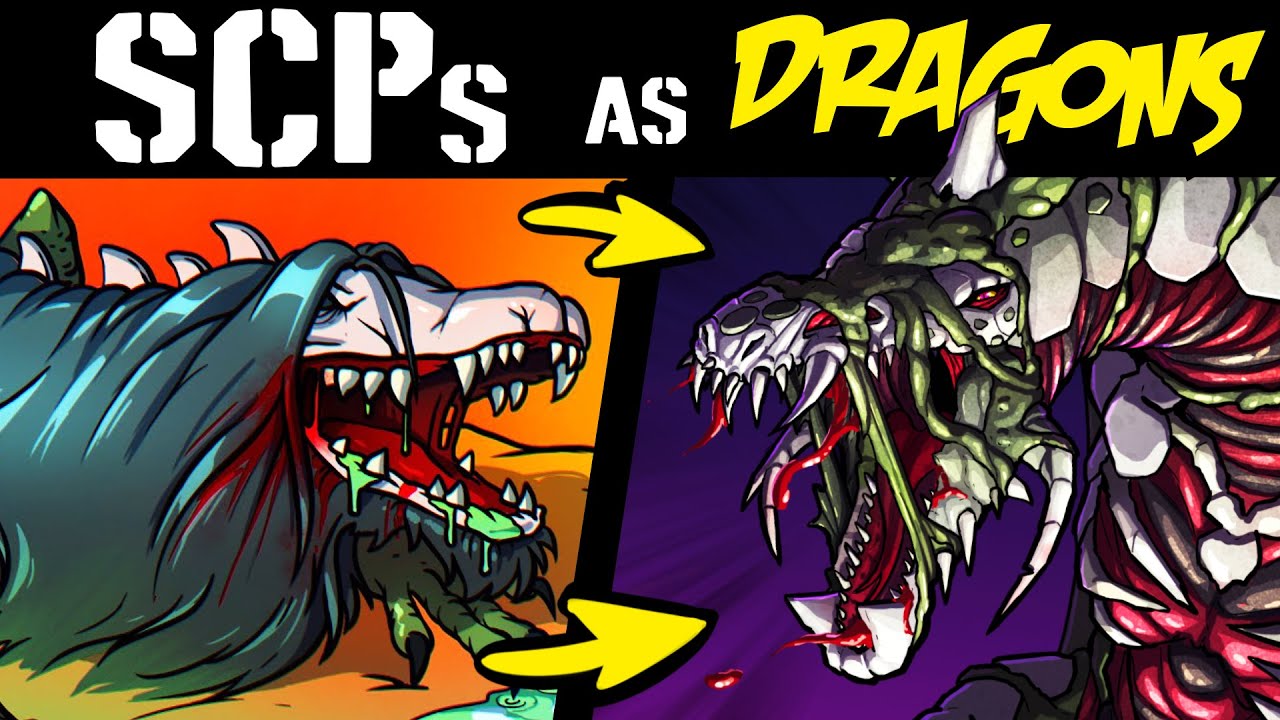 What if SCPs Were DRAGONS?! P2 (Lore & Speedpaint)