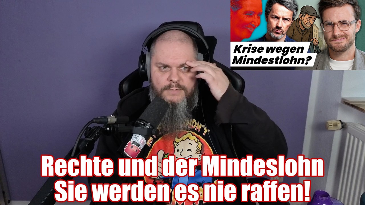 Meine Reaction auf: Entlarvt: Warum AfD und Rechte gegen mehr Mindestlohn sind! von @Maurice_Hoefgen
