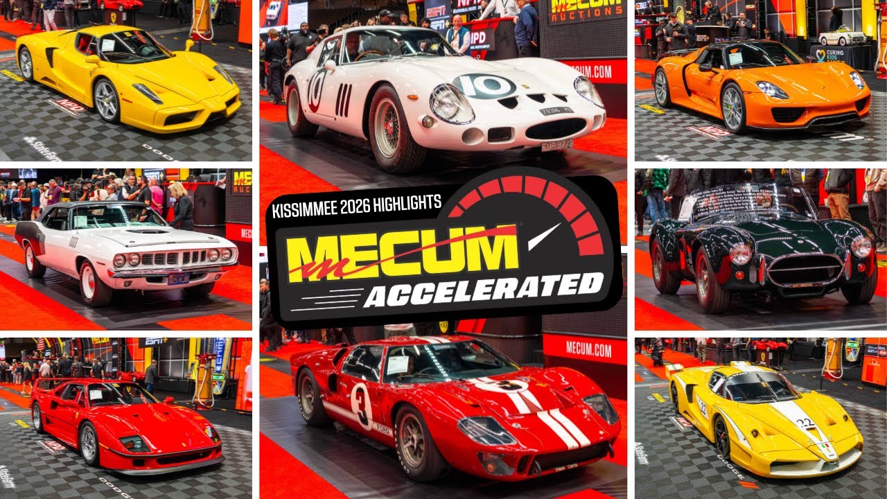 Record Sales, Rare Cars & Unforgettable Moments at Mecum Kissimmee 2026