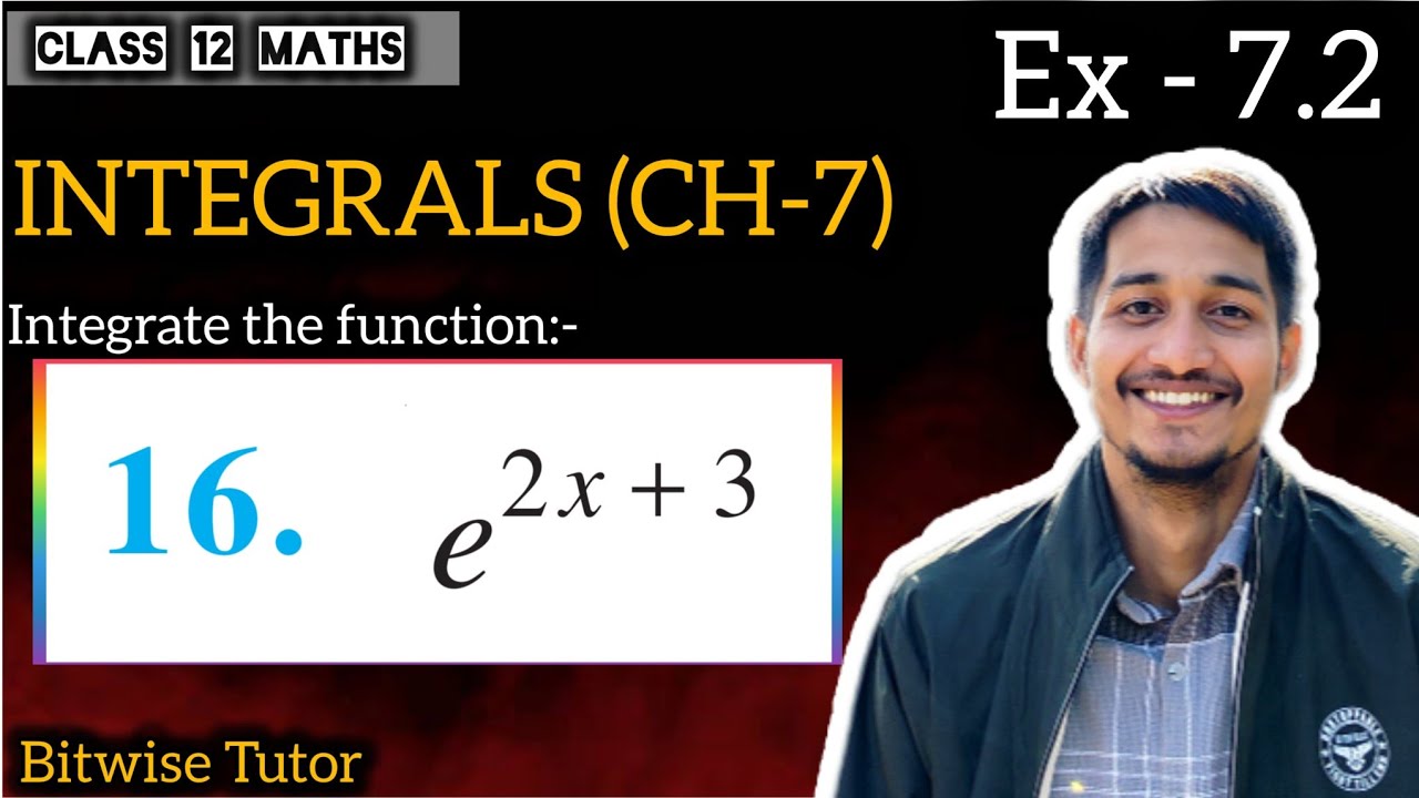 Q16 | Integrate e power 2 x + 3 | Integrate e^(2x + 3)