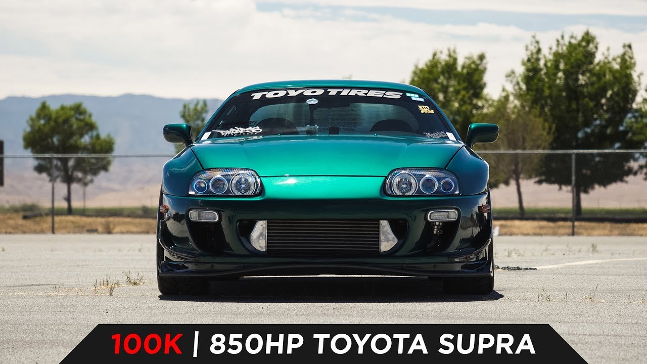 100K | 850HP TOYOTA SUPRA [4K60]