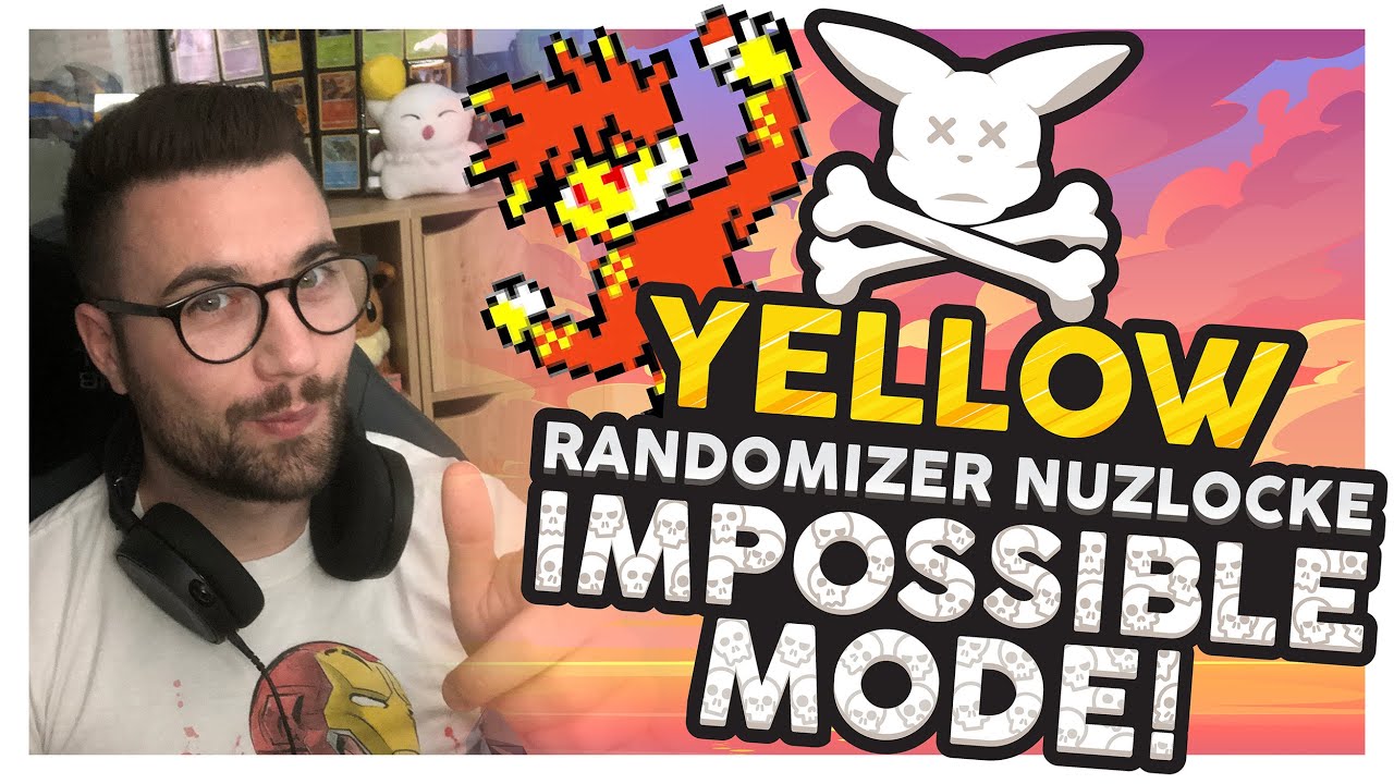 WHAT A TEAM! - Pokemon Yellow Randomizer Nuzlocke Impossible Mode - episode 1
