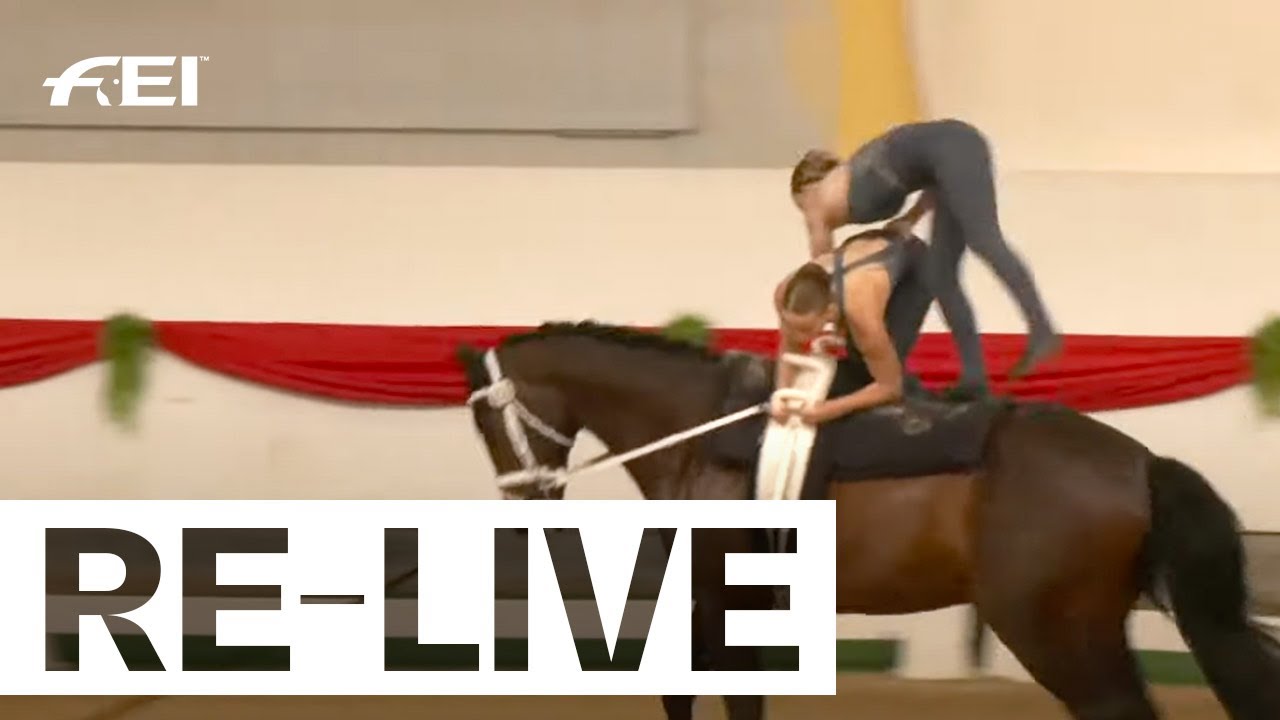 RE-LIVE | FEI Vaulting European Championship for Seniors - Pas De Deux (Free test)