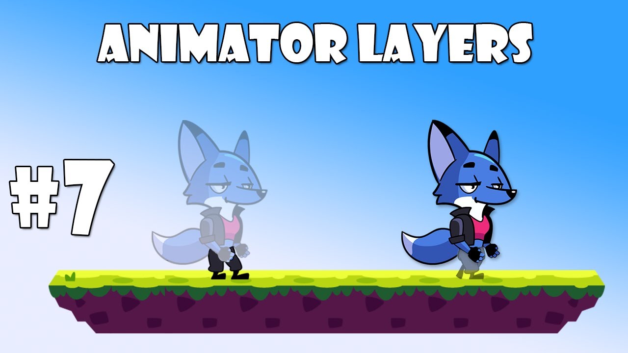 How to make a 2D platformer (E07 Animator Layers) - Unity 2020 Tutorial