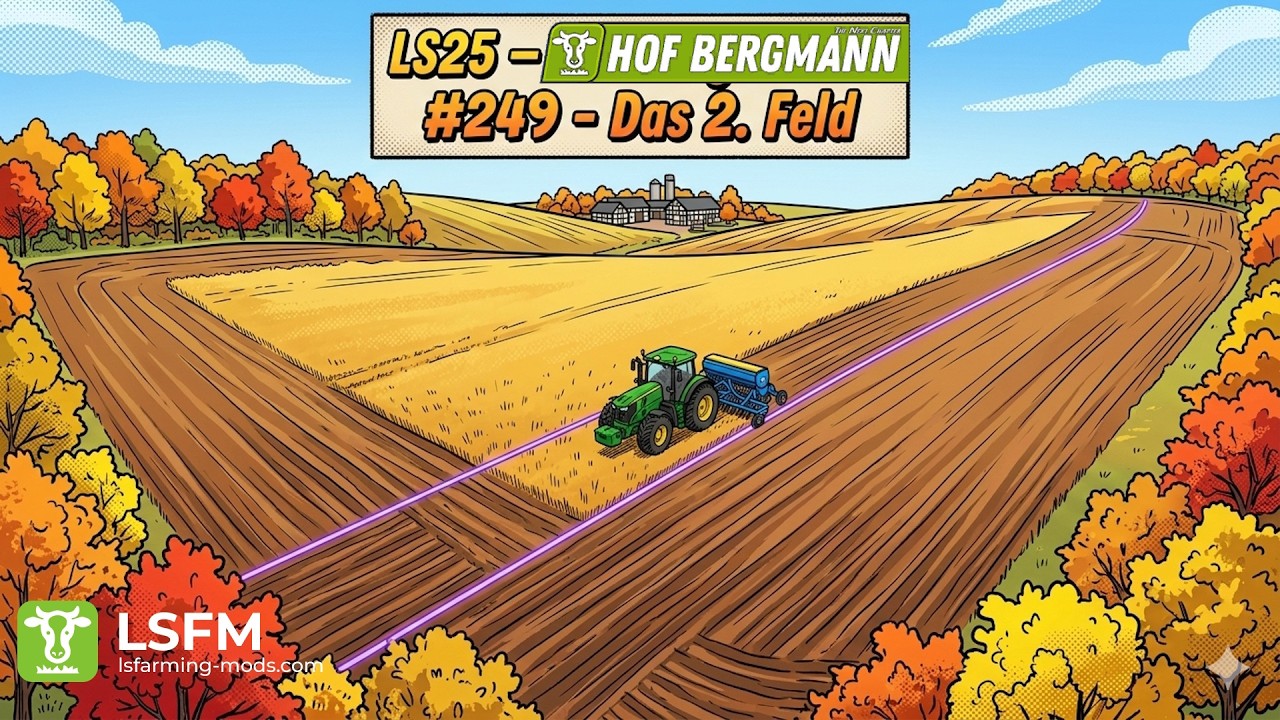 LS25 – Hof Bergmann #249 -  Das 2. Feld -