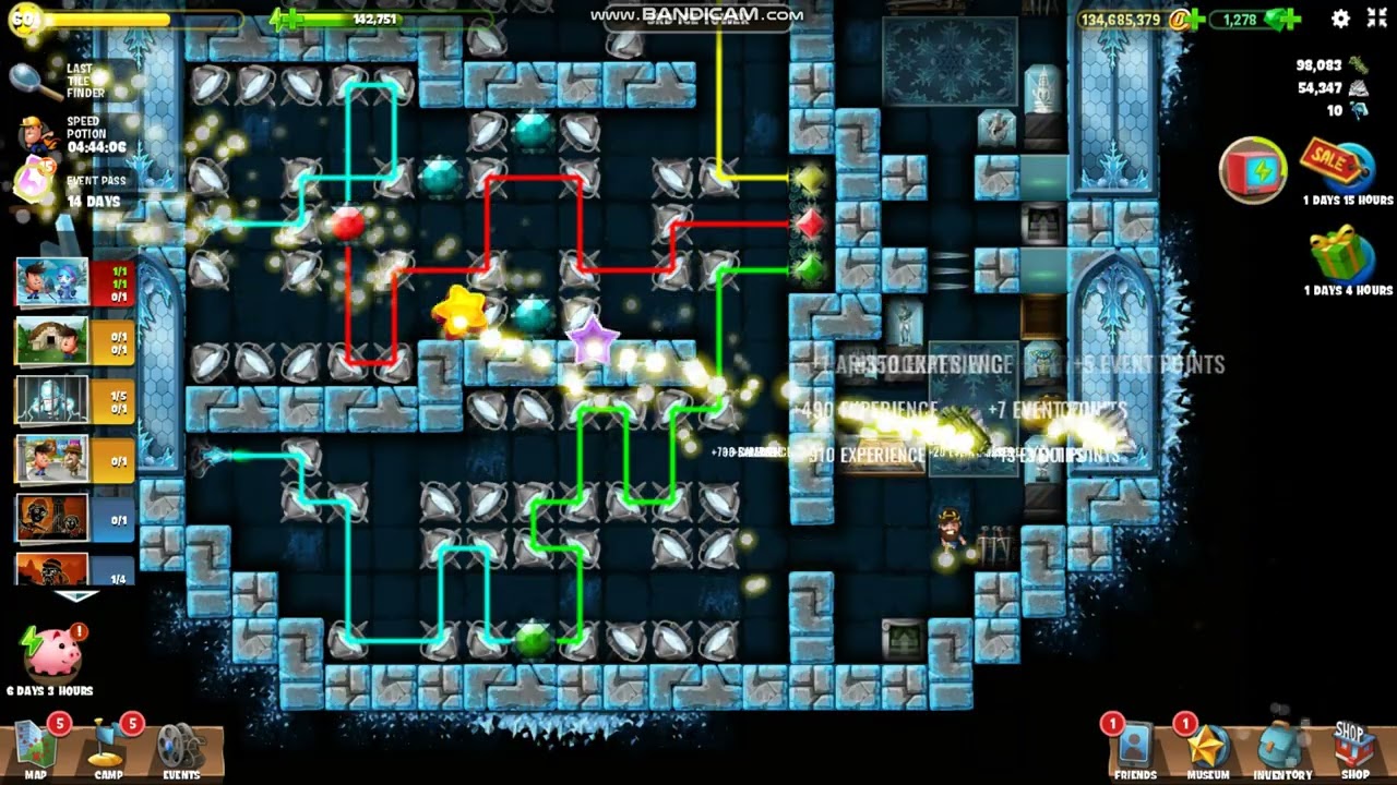 3rd Ice Tower - Diggy's Adventure