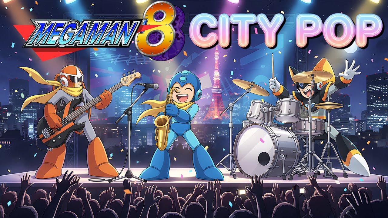🕺 City Pop - Mega Man 8 Soundtrack Remix Album