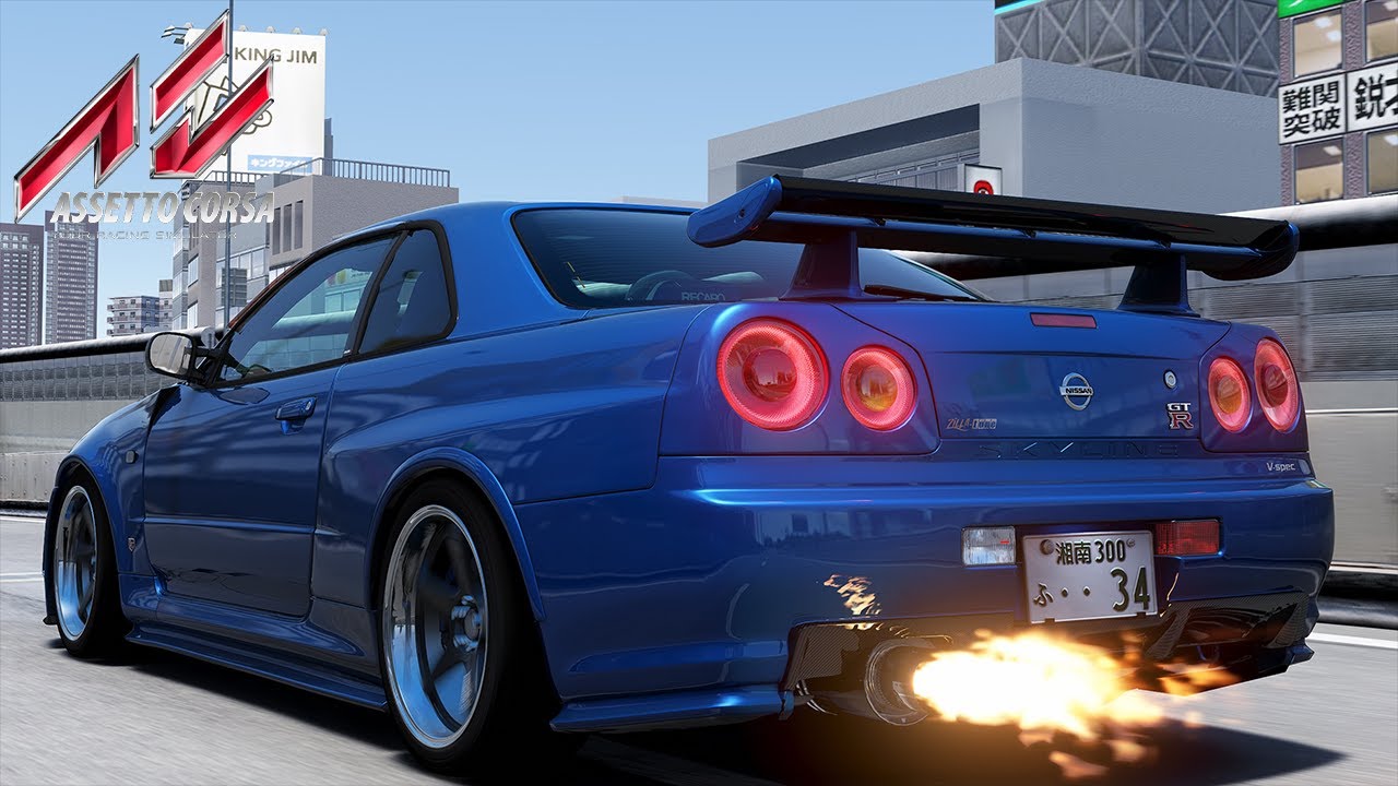Assetto Corsa - Nissan Skyline R-34 GTR [My Favorite R-34 Mod]
