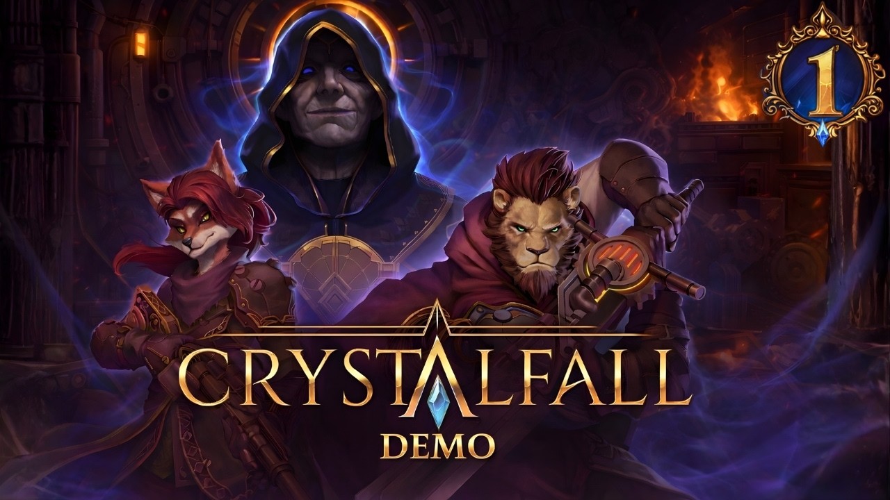 Crystalfall Демо Прохождение &mdash; Часть 1: Старт игры и боевая система [На русском | 2K]