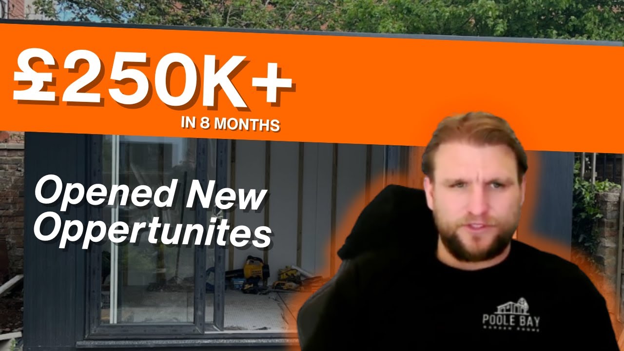 Poole Bay Garden Rooms - £250k In 8 Months - Opened New Opportunities