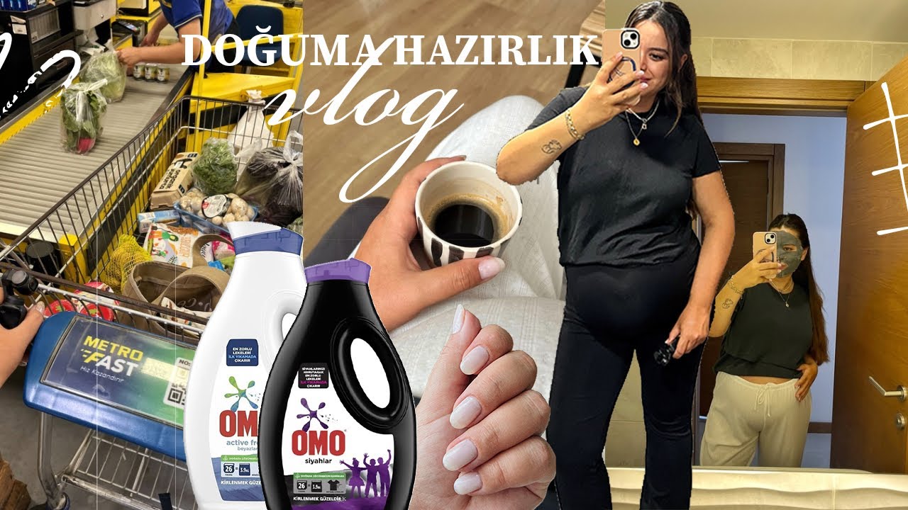 DOĞUMA HAZIRLIK PART I 🤰METRO Turu ve Market Alışverişleri🛒Son Dönemde Aldıklarım | Gelen Kargolar