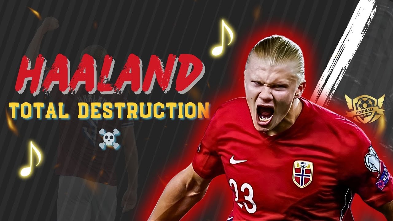 ERLING HAALAND | TOTAL DESTRUCTION ☠️ | GOAL MACHINE