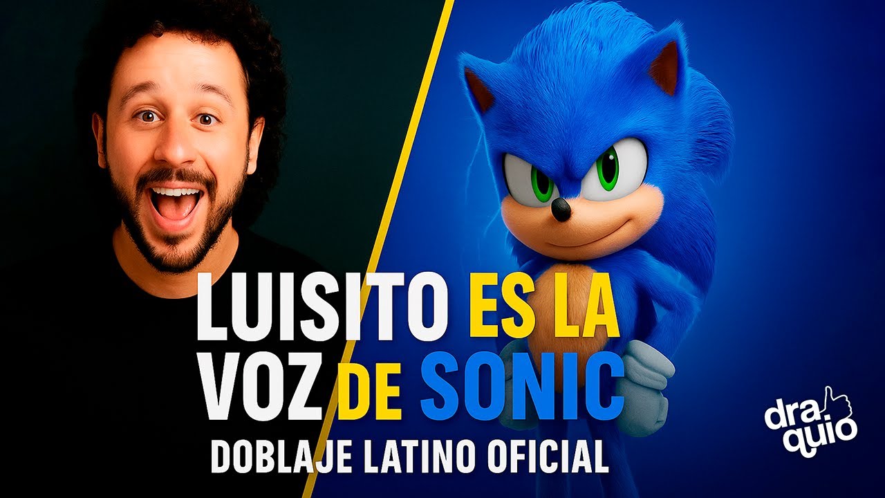 ⚡️ Doblaje Latino de Sonic 3 - Las Voces de Sonic 3 | Draquio