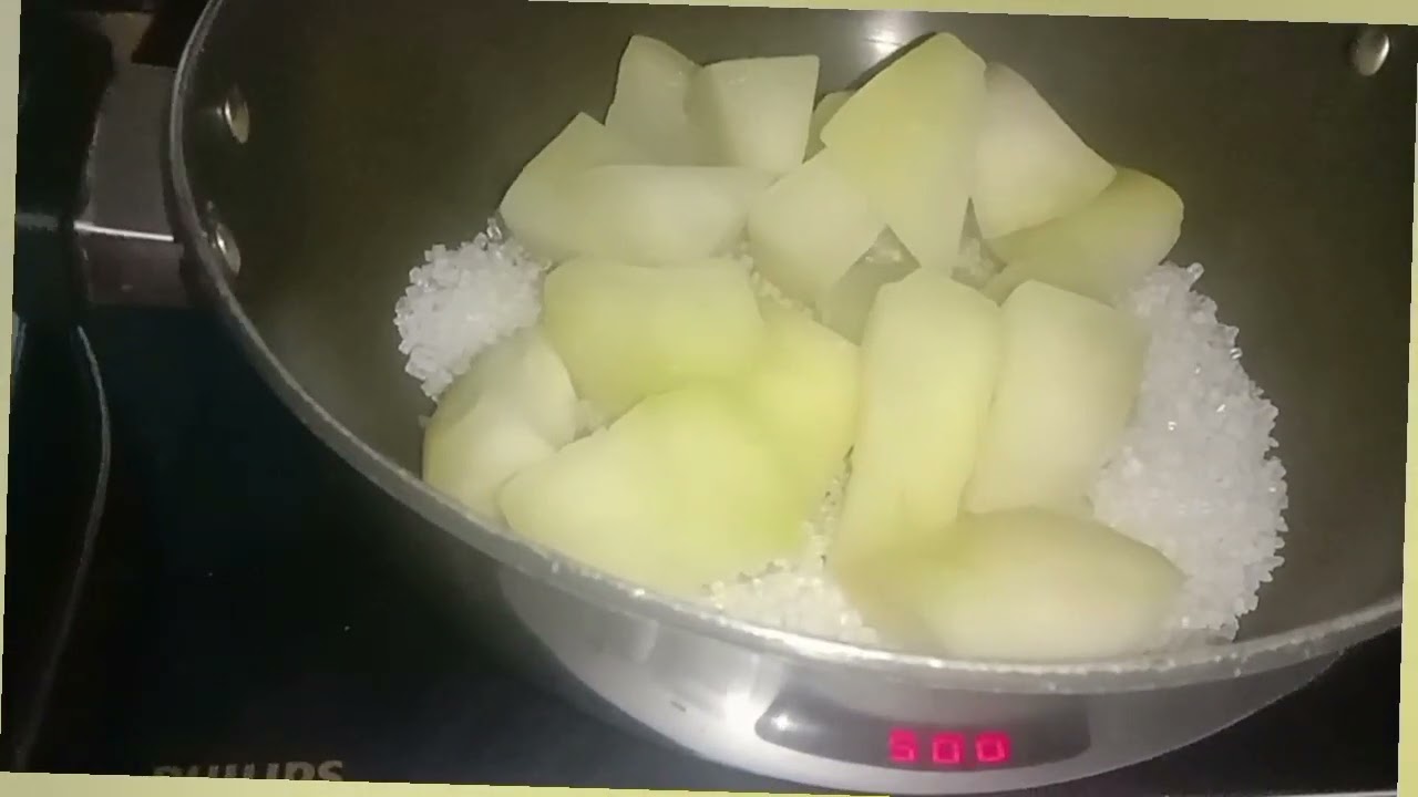 Homemade Petha recipe 