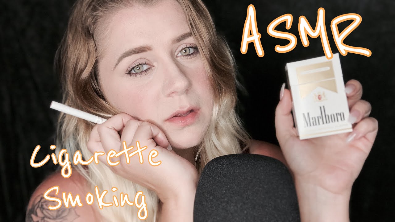 Cigarette smoking ASMR 🚬