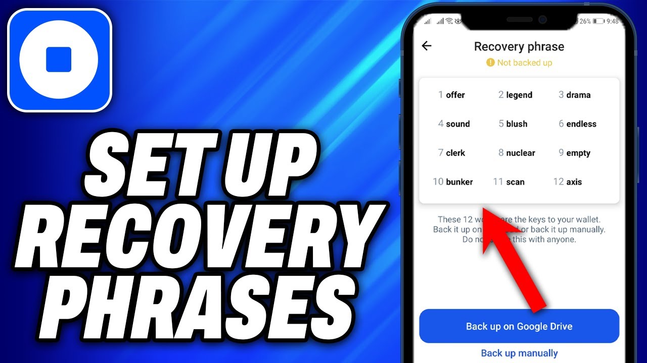 How To Set Up Recovery Phrases On Coinbase Wallet - Easy Fix