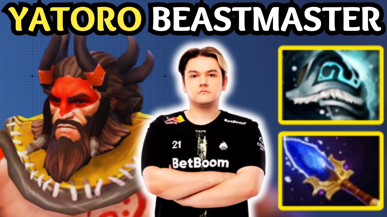 🔥 Godlike YATORO BEASTMASTER Carry Domination vs Betboom 🔥 Dota 2 Gameplay