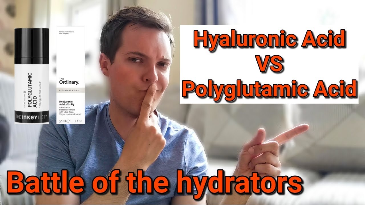 BEST DRUGSTORE HYDRATOR - hyaluronic acid vs polyglutamic acid. A Skincare Expert guide #skincare