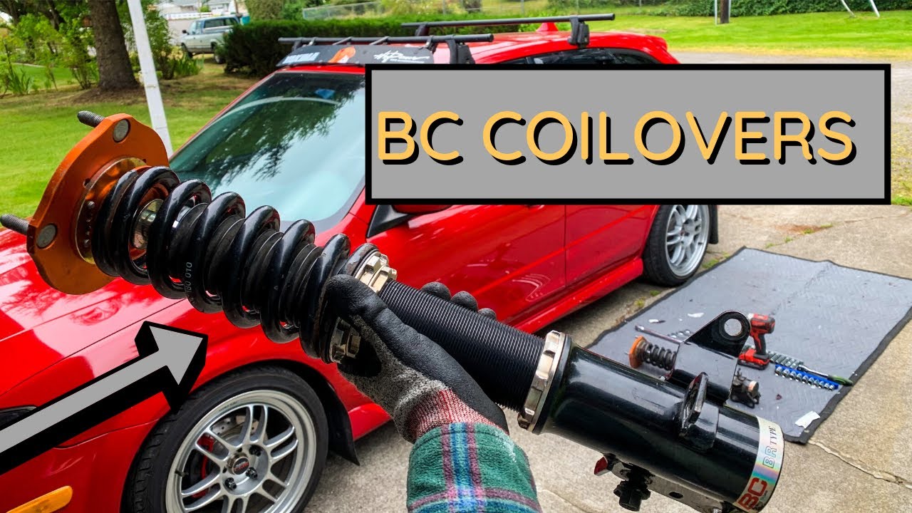 Installing Rear BC Coilovers on the Protegé5!