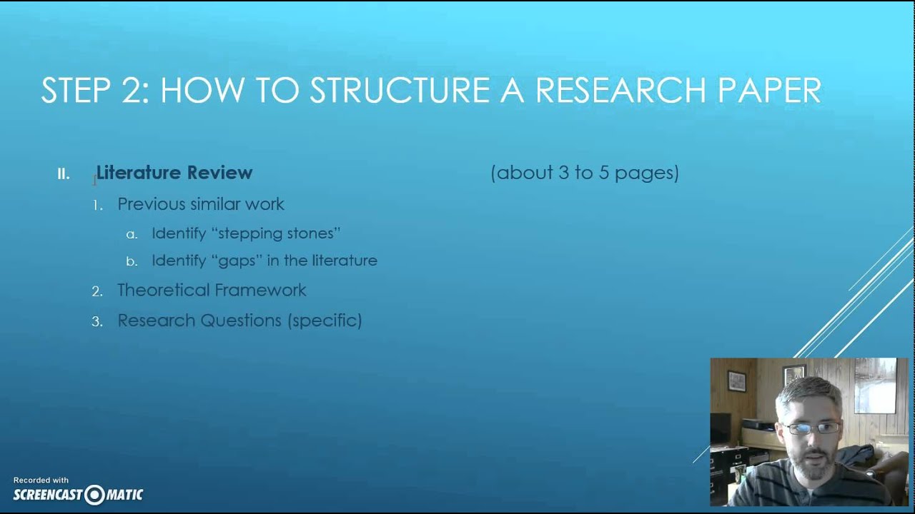 How to Write a Sociological Research Paper
