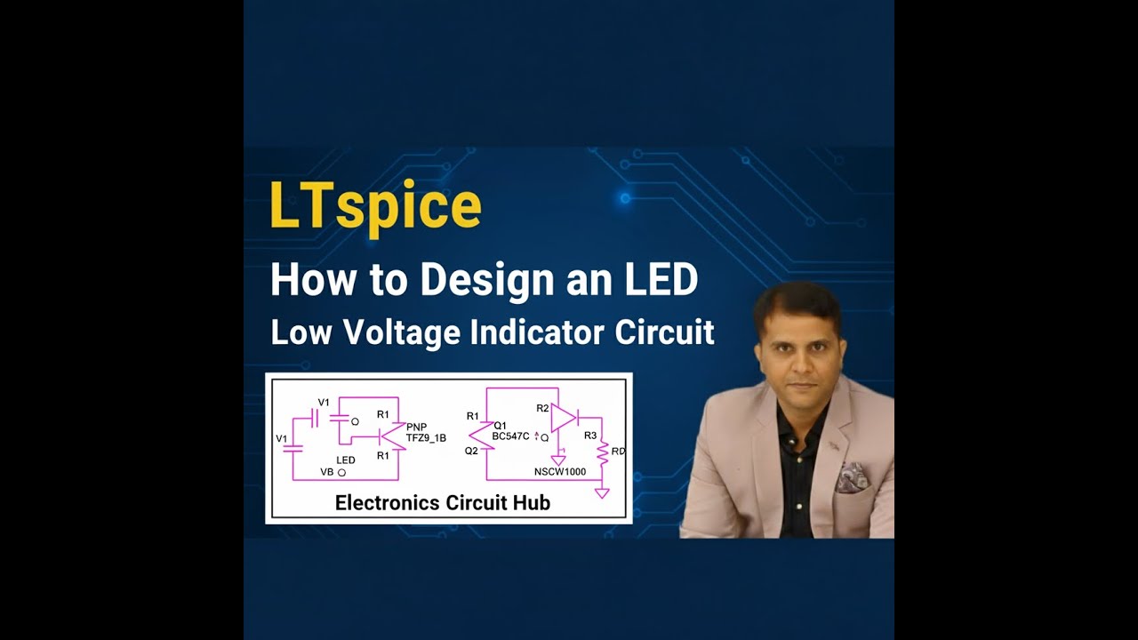 How to Design an Low Voltage Indicator in LTspice