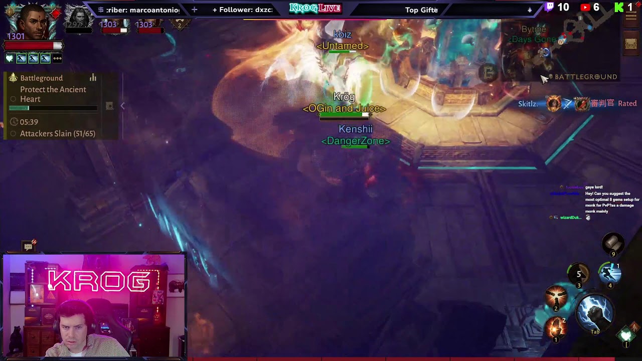 10K Monk -1300 Para Battlegrounds
