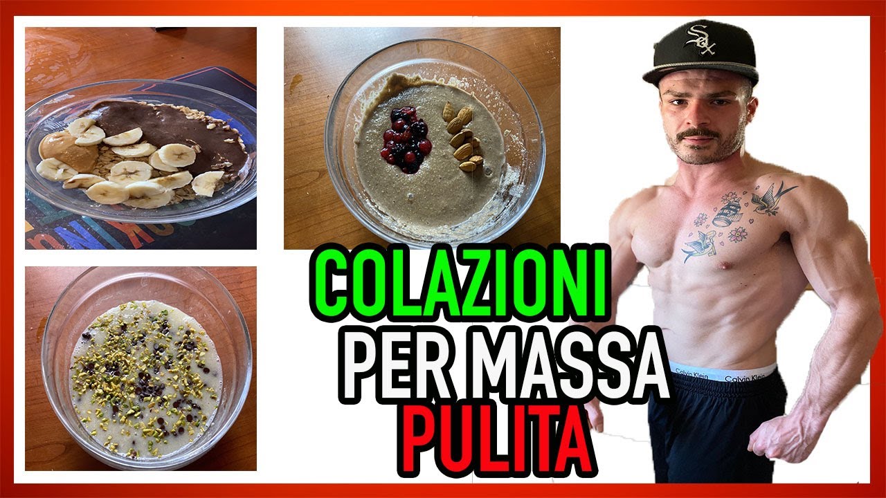 La colazione PROTEICA del PALESTRATO