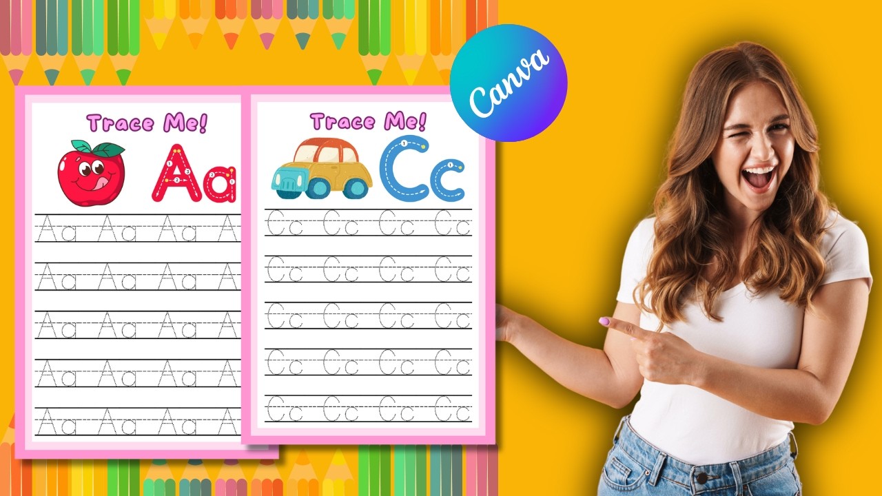Come Creare un Preschool Workbook per KDP su Canva!