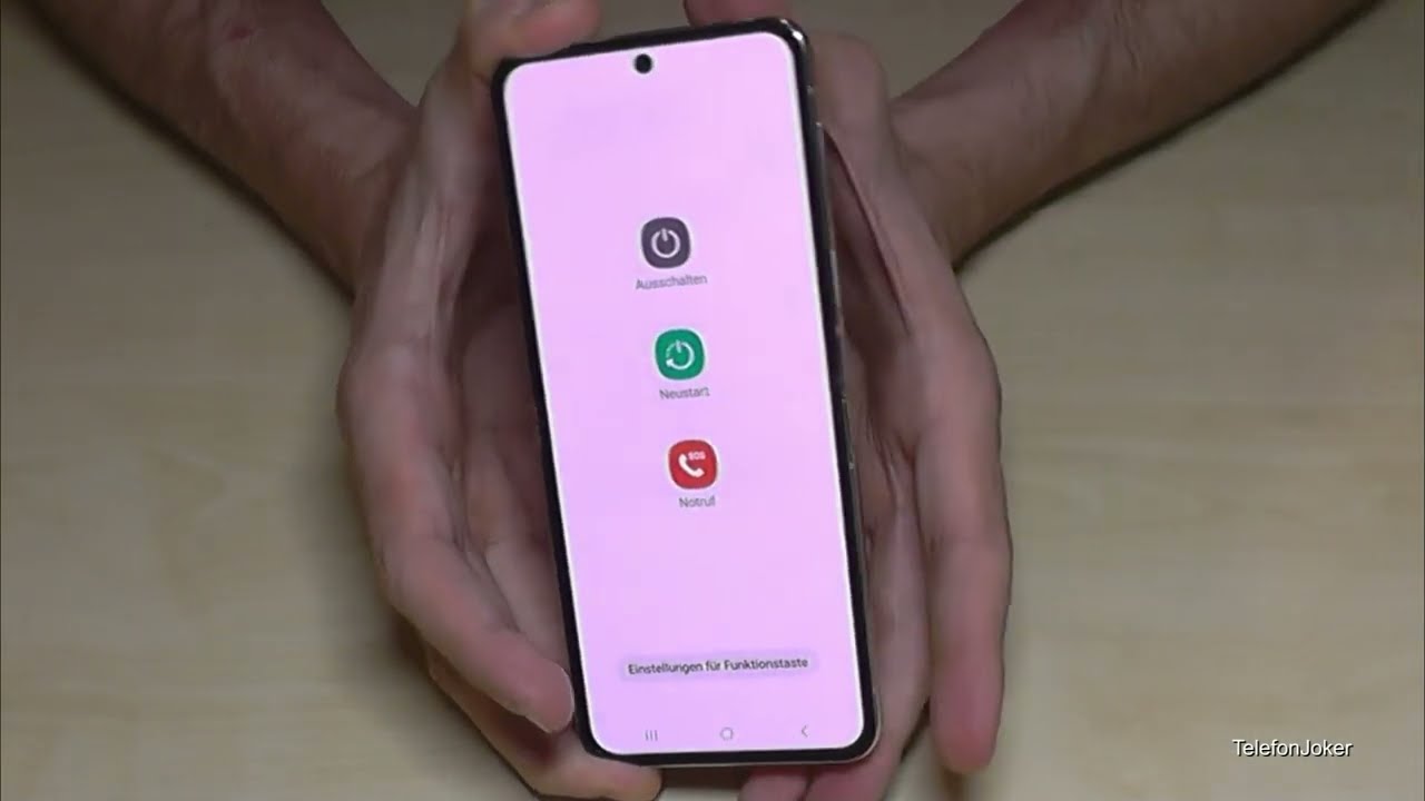 Samsung Galaxy Z Flip 5: Wie kann man das Telefon ausschalten? Und wie ändert man die Power-Taste?