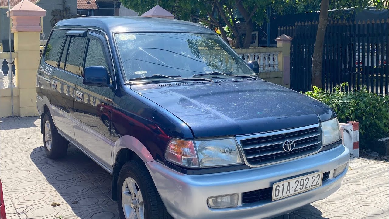 Dòng xe huyền thoại nồi đồng cối đá Toyota zace 2000 gl. Chính chủ bs đẹp chưa tới 100 tr là sở hữu 