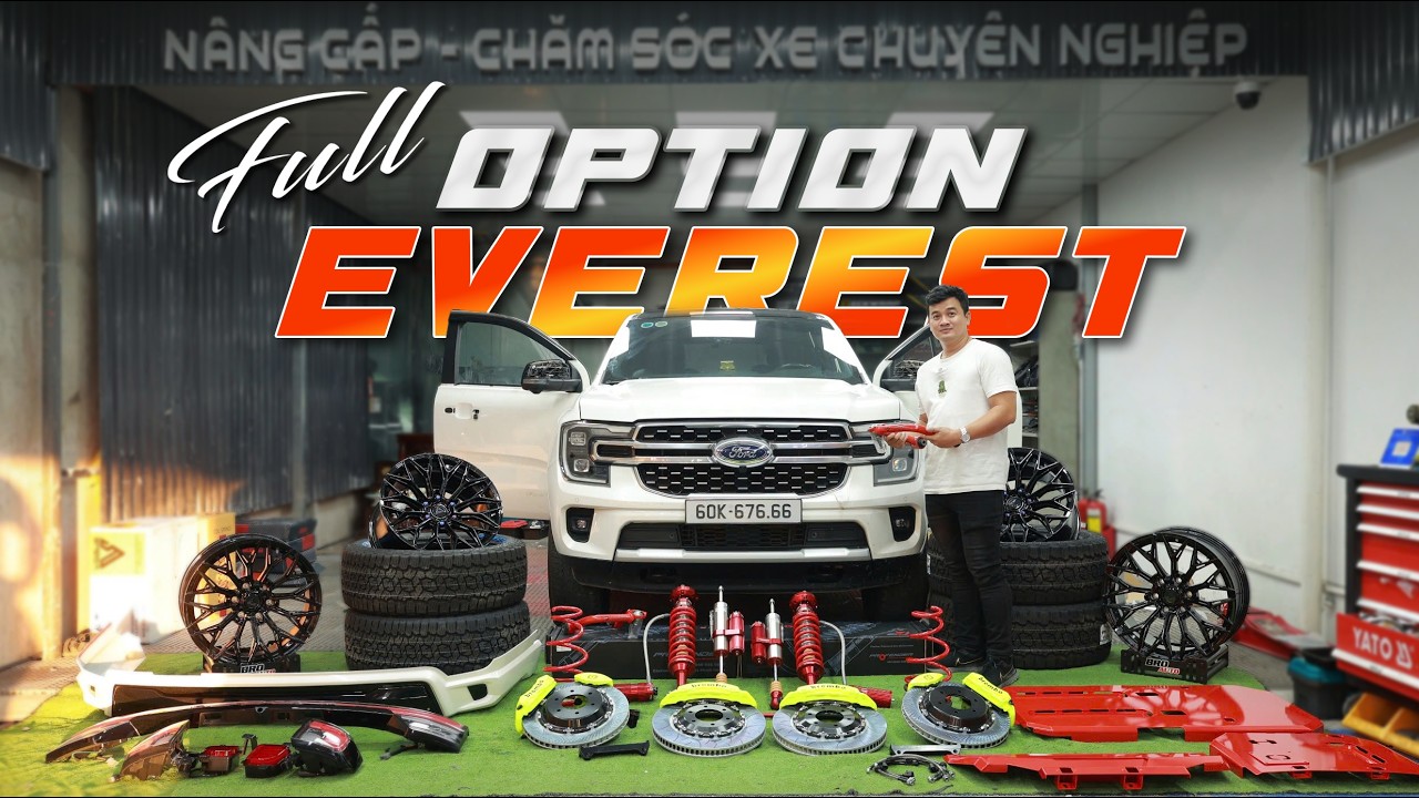 Nâng cấp cực khủng đầu năm. Ford Everest Platinum full option | BROAUTO
