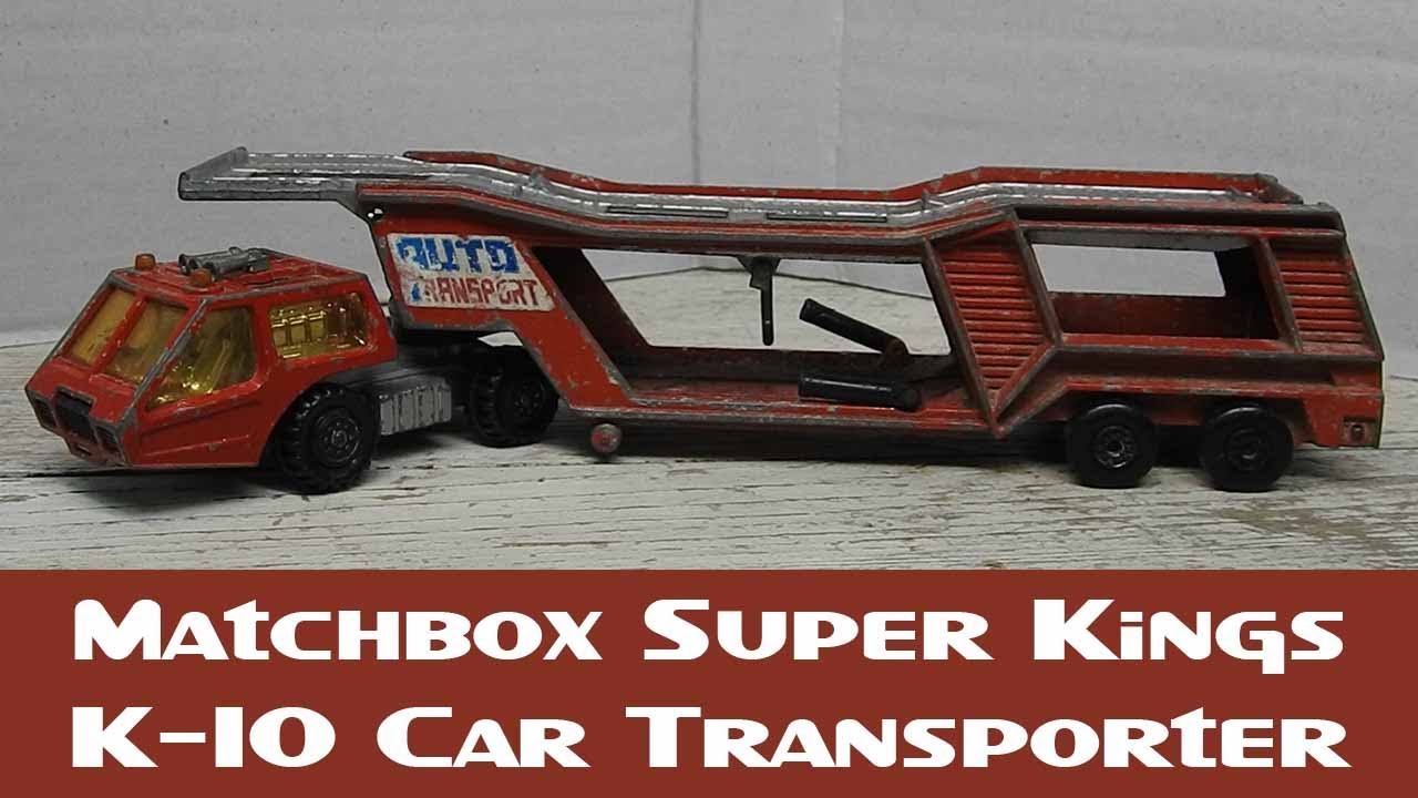 Matchbox Restoration Super Kings K-10 Car Transporter