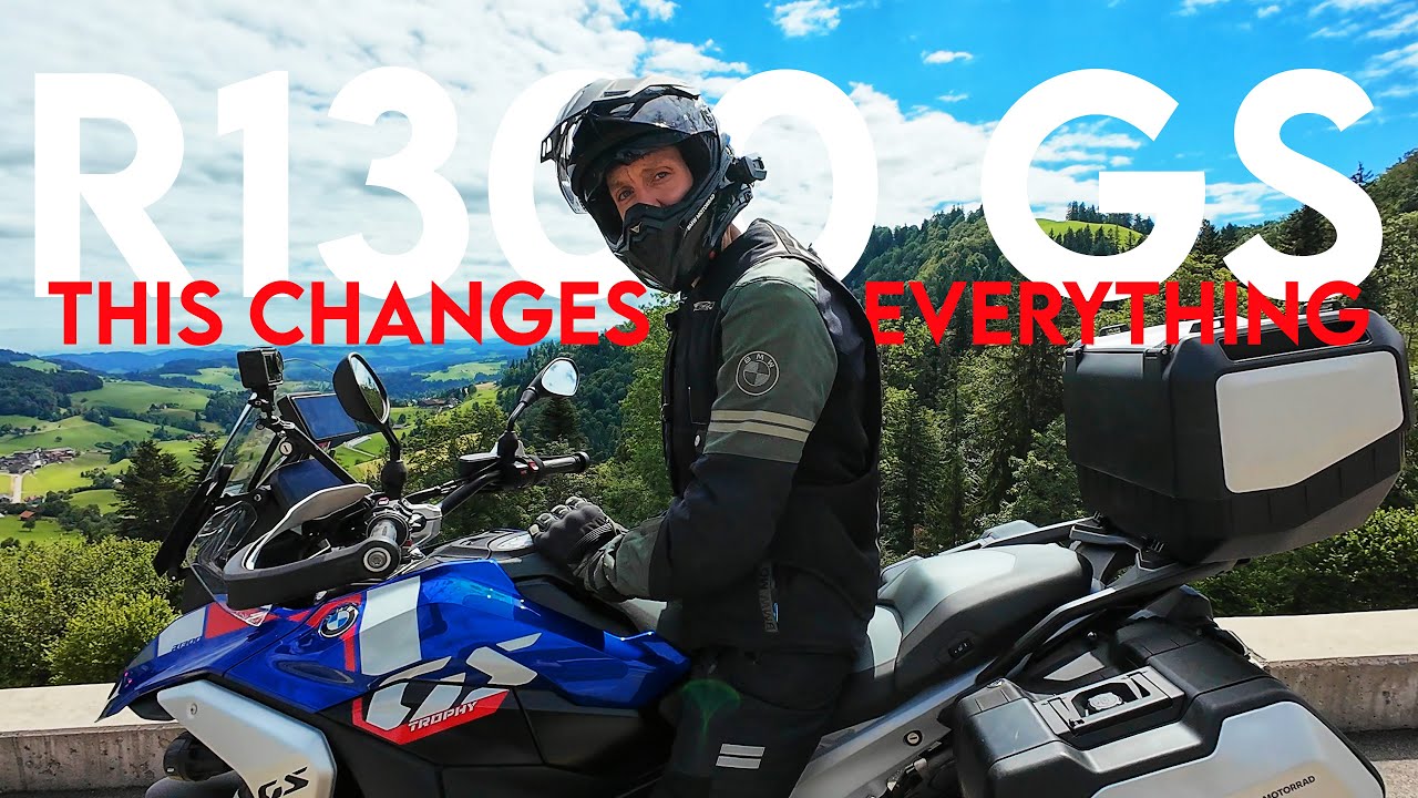 BMW R1300 GS First Ride - Two Up Switzerland To Biker Days Garmisch!!