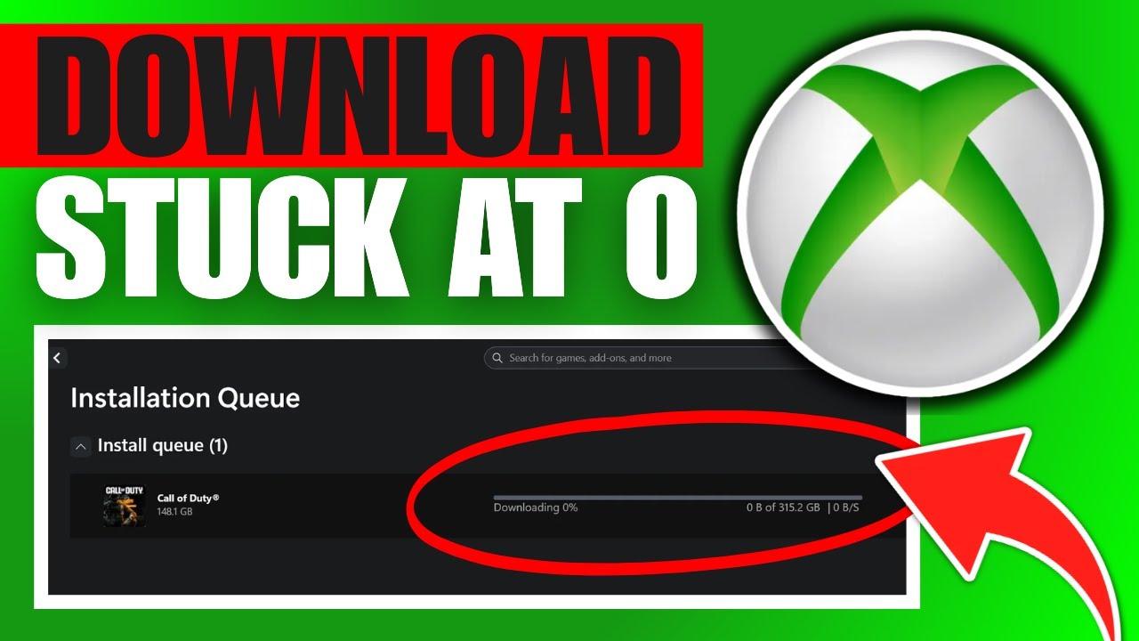 How To Fix Xbox Download Stuck At 0% on Windows 10 & 11