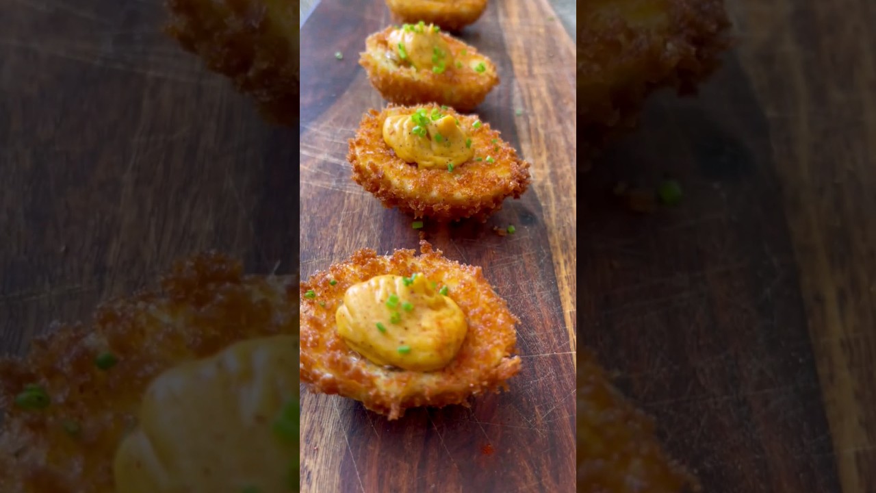 Deep Fried Deviled Eggs