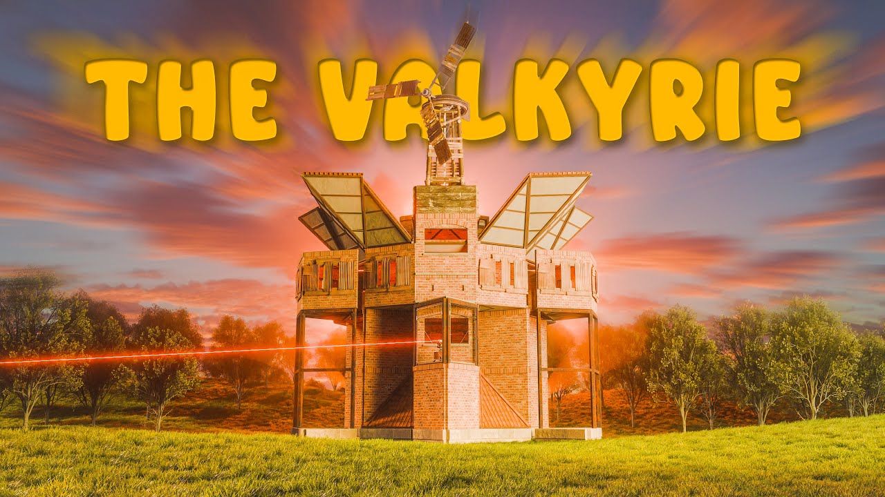 👁️THE VALKYRIE👁️ | SOLO BUNKER BASE RUST 2024