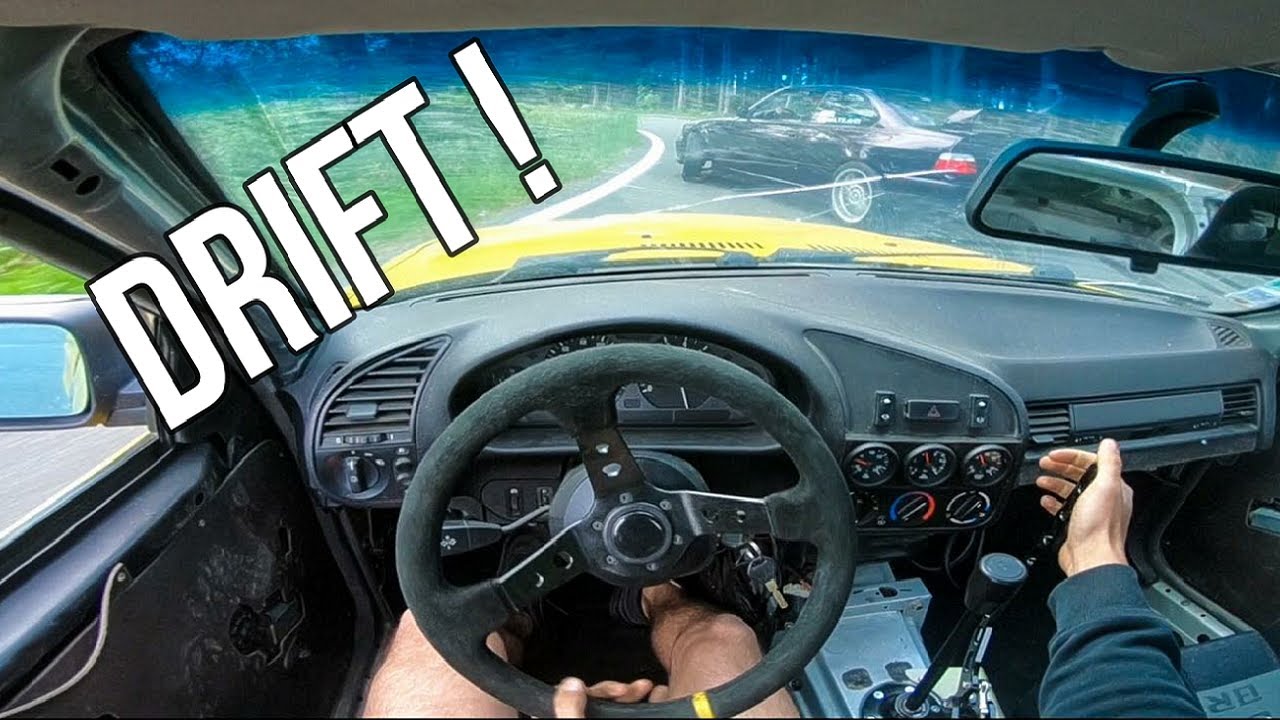 JE TEST LA E36 EN MONTAGNE avec de nouvelles SUSPENSIONS !!