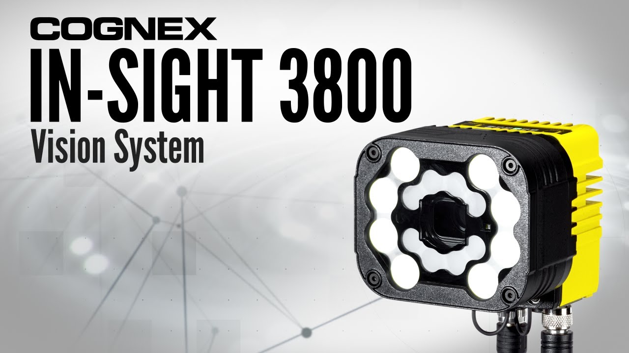 AI and Rule-based Machine Vision System for Manufacturing – In-Sight 3800 Vision System | Cognex