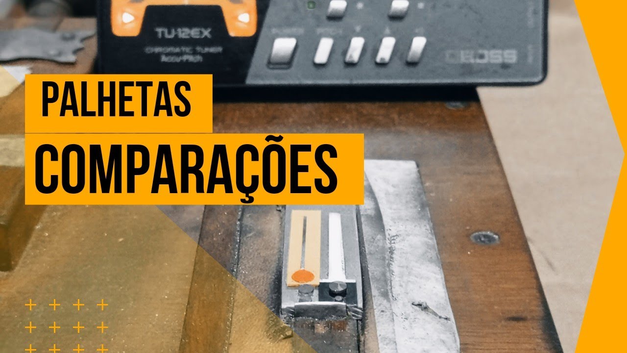 Comparações de Palhetas - Eduardo Acordeon