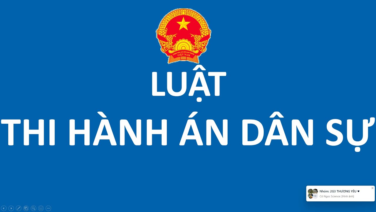 [Bản full - Đọc luật] Luật thi hành án dân sự