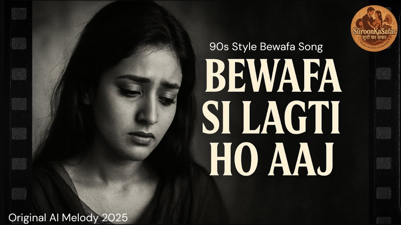 90s Style Bewafa Song | Bewafa Si Lagti Ho Aaj | Sad AI Melody 2025 | पुराने स्टाइल दर्द भरे गाने