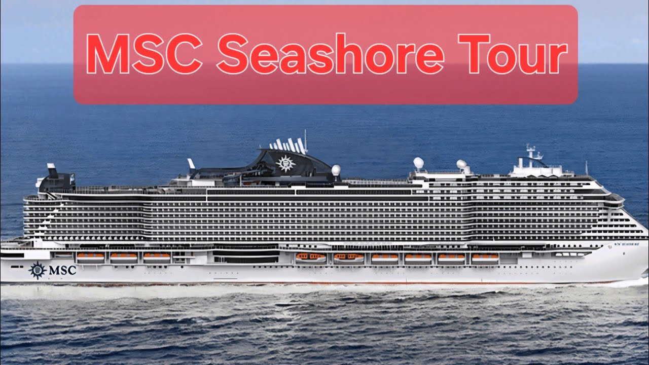 A Beginners Guide - MSC Seashore Cruise Embarking & Walkthrough 2023 Balcony Stateroom View!