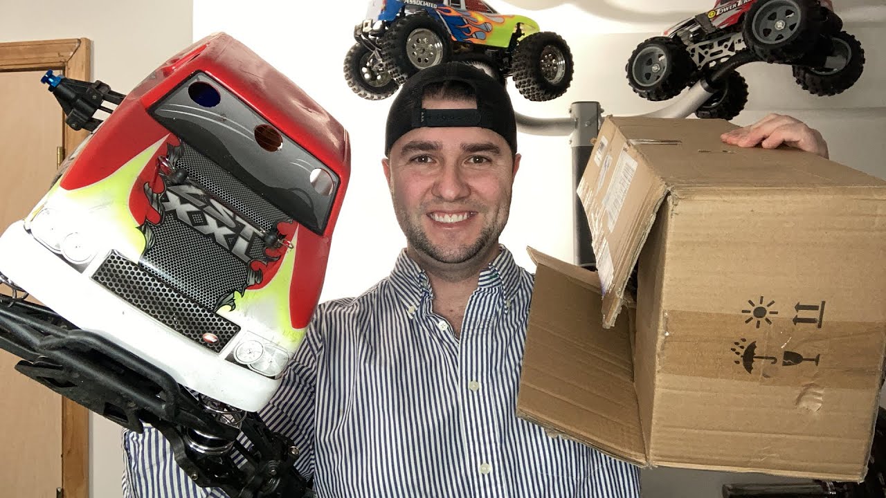 Total Nitro Live - Losi LST XXL first start & rebuild? - Parts box - I make Homemade Wheel pins