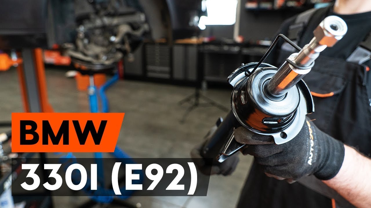 Wie BMW 330i 3 (E92) vorderes Federbein wechseln [AUTODOC TUTORIAL]
