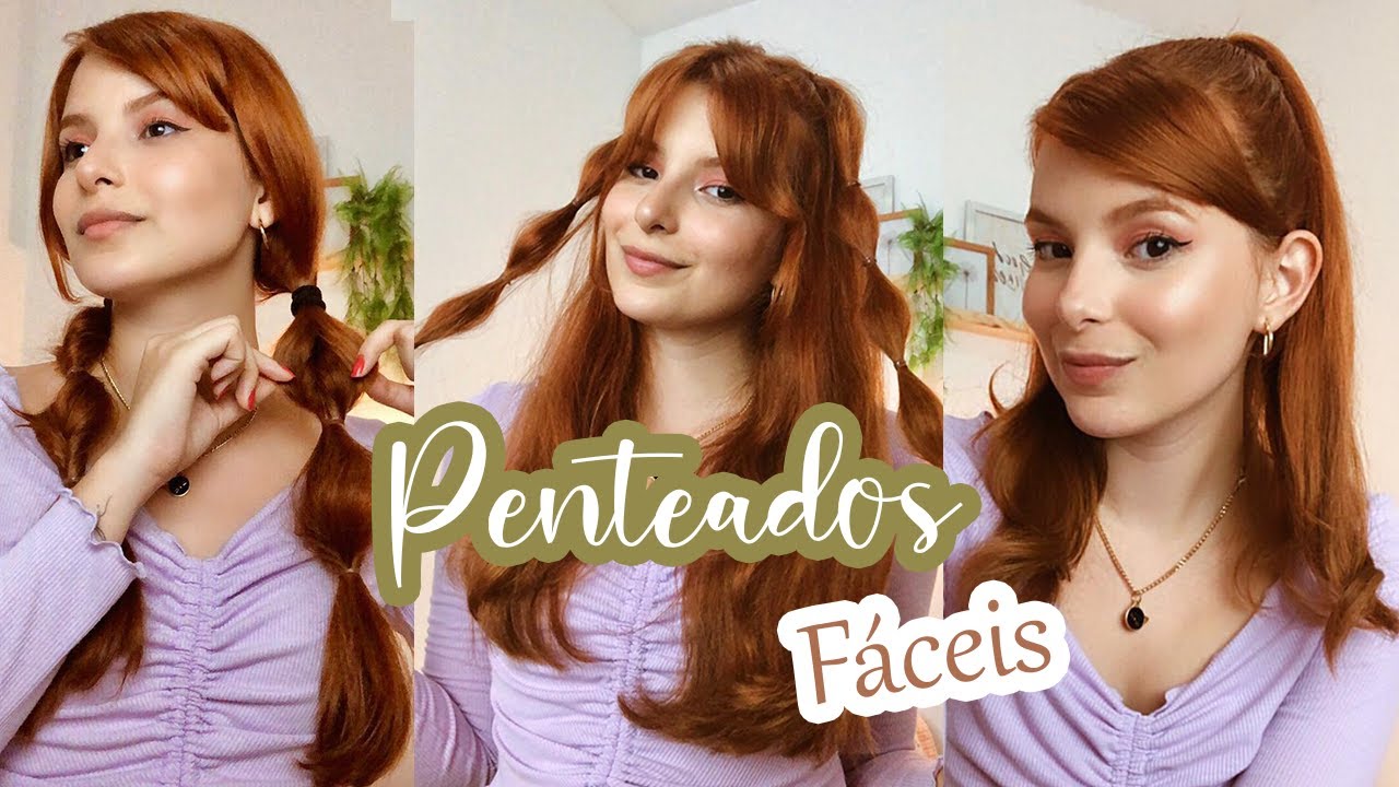 PENTEADOS FÁCEIS ESTILO PINTEREST COM FRANJA | AESTHETIC
